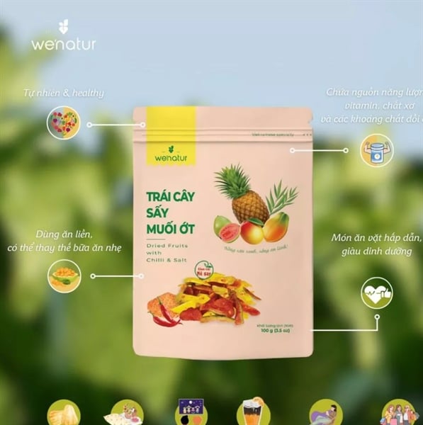 Trái cây muối ới 100g